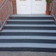 4 x 35 cm Granit Trittstufen Alvaro anthrazit 100 cm lang